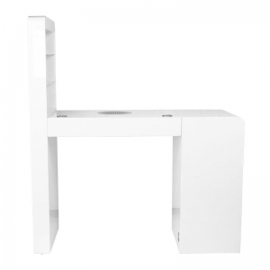 Cosmetic desk 310 white left (132080)