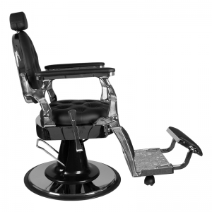 Gabbiano Barber Chair Giulio silver black (132538)