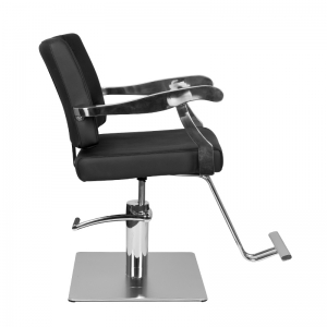Gabbiano black lyon hairdressing chair (132950)