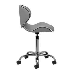 Gabbiano q-4599 gray cosmetic stool (130597)