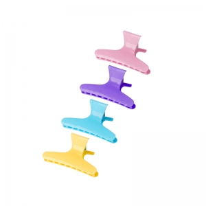 Crabs hairdressing clamps e-47 12 pcs 8,2cm assorted color (133252)