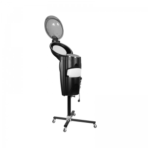 Gabbiano black standing hairdressing sauna with active ozone (133171)