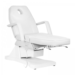 ELECTRIC COSMETIC CHAIR SOFT 1 MOTOR. WHITE (137567)