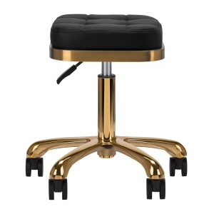 COSMETIC STOOL M-1645 BLACK GOLD (137482)