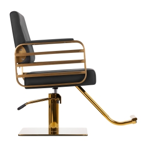 GABBIANO HAIRDRESSING CHAIR AVILA BLACK GOLD (140266)