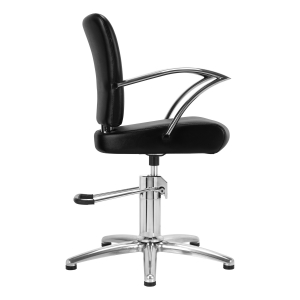 GABBIANO HAIRDRESSING CHAIR DALLAS BLACK (140079)