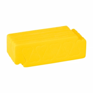 DISPOSABLE SEPARATORS 10 PCS. YELLOW (142920)