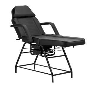 Cosmetic chair 557A with cuvettes black (146997)