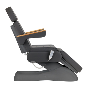 Electric cosmetic chair SILLON Lux 273b 3 actuators gray with gray base (148187)