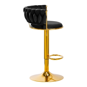 4Rico Bar Hocker QS-B313a black velvet (147826)