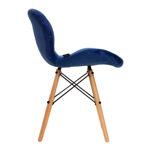 4Rico Cosmetic chair QS-186 navy velvet (147837)