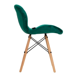 4Rico Cosmetic chair QS-186 green velvet (147838)