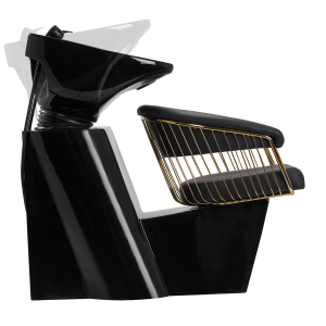 Gabbiano hairdressing wash unit Lille-M gold black (147323)