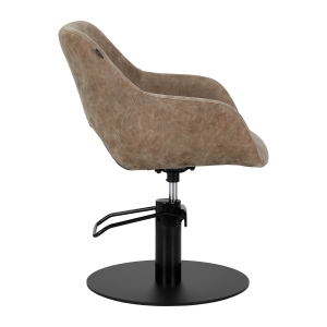 Hairdressing chair Gabbiano Morena old Brown (148052)