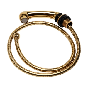 Hairdressing wash unit handset gold small (148071)