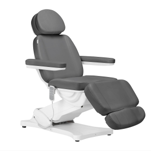 Electric cosmetic chair SILLON CLASSIC 4 motors with cradle gray (148291)