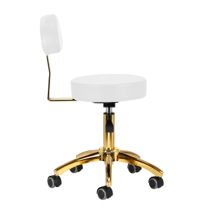 Cosmetic stool AM-304G white (148126)