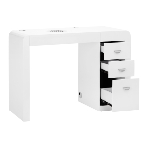 Cosmetic desk 312 white left (141617)