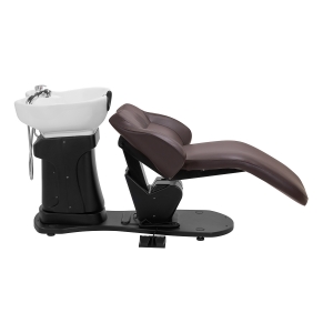Gabbiano electric hairdressing wash unit TRYCHO brown (148179)