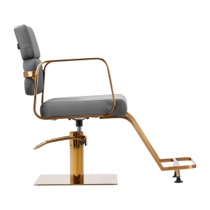 Gabbiano Porto-GM hairdressing chair gray (148039)