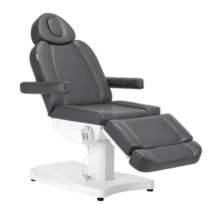 Electric cosmetic chair Azzurro 803D 3-motors grey  (148392)
