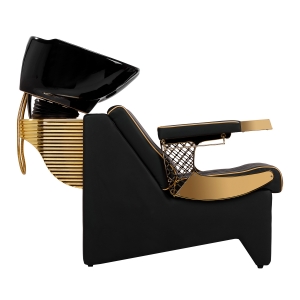 Gabbiano barber wash unit Marcus gold black (148418)
