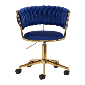 4Rico swivel chair QS-GW01G navy blue (148121)