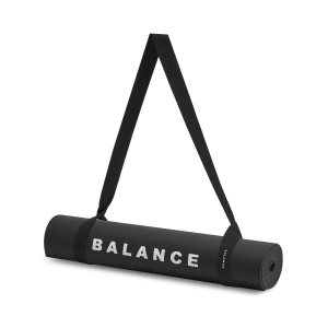 YOGA MAT BALANCE PVC BLACK (149577)