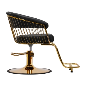 Hair System hairdressing chair Lile gold black (147955)