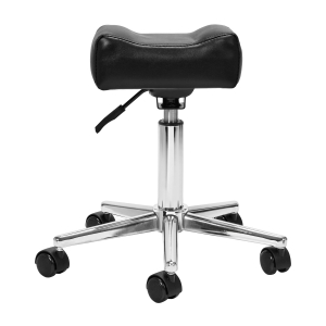 Bell Sillon mobile pedicure footstool black (149498)