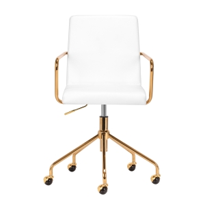 Cosmetic chair QS-OF211G gold white (148167)