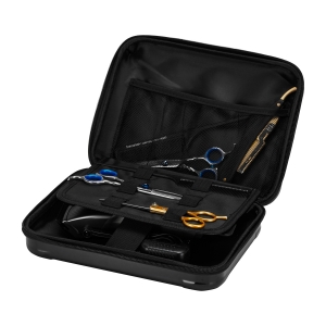 Barber hairdressing case black (148501)