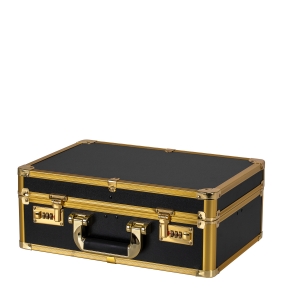 Barber case golden black  (125645)