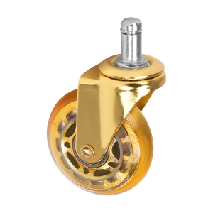 Roll Speed gold press-on stool wheel set of 5 pieces (150182)