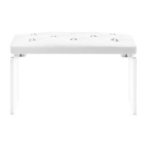 Momo Diamond manicure support stand Velour white (151057)