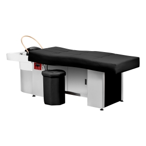 Gabbiano Head Spa 017B hair washing bed black