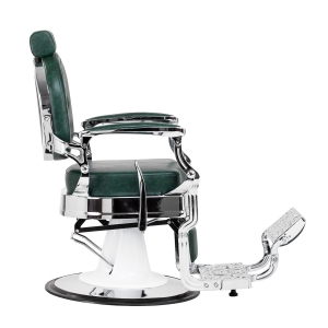 Barber chair Gabbiano President green Chrom (153446)