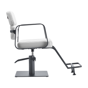 Gabbiano hairdressing chair Porto gray white (154140)