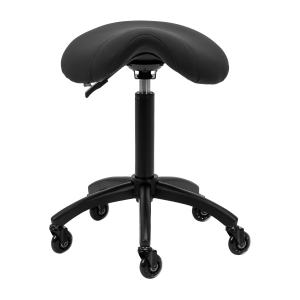 Gabbiano hairdressing stool D032 black (154215)