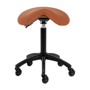 Gabbiano hairdressing stool D032 brown (154216)