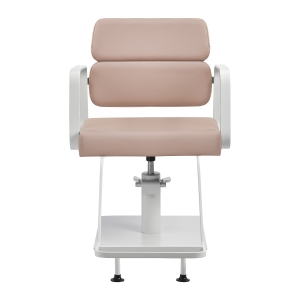 Gabbiano hairdressing chair Porto white beige (154144)