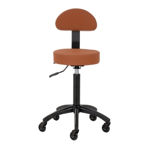 Gabbiano hairdressing stool D026 brown (154213)