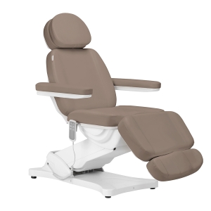 Electric cosmetic chair SILLON CLASSIC 3 motors modern brown (154456)