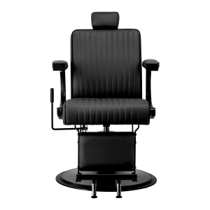 Gabbiano Visionerio barber chair black with black frame (155245)