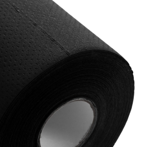 Disposable laminated paper sheet, 50 x 40 m, black (155572)