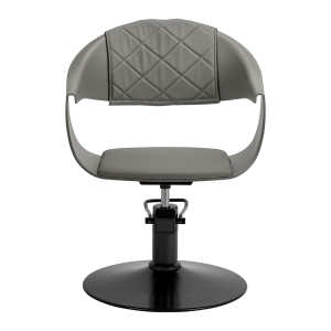 Hair System Halo grey hairdressing chair grey (154316)