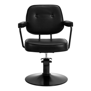 Hair System Hairdressing Chair Tru noir Black (154321)
