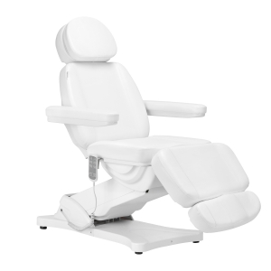 Electric cosmetic chair SILLON CLASSIC 3 motors with heating white (148287)