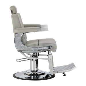 Gabbiano Visionerio barber chair grey chrome frame (155246)