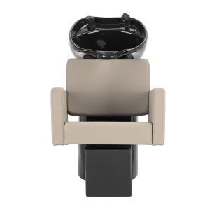 Gabbiano Vitoria hairdressing wash unit grey-beige (154204)